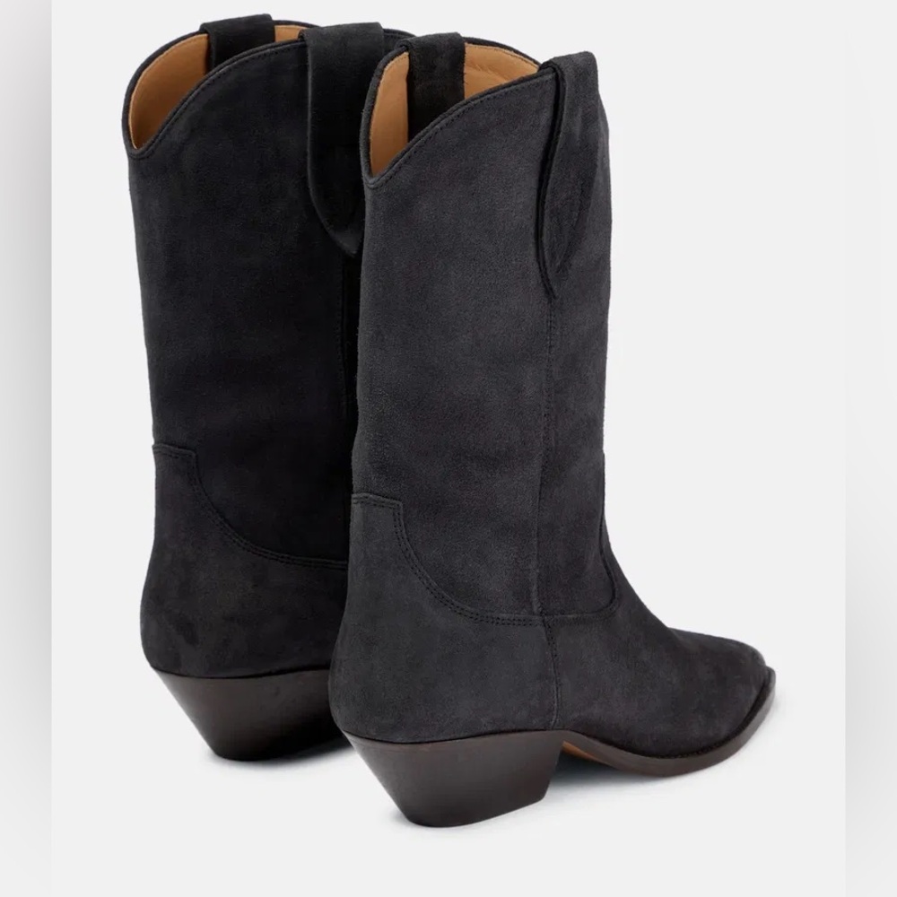 Isabel Marant Duerto Suede Western Boot - Picture 3 of 9